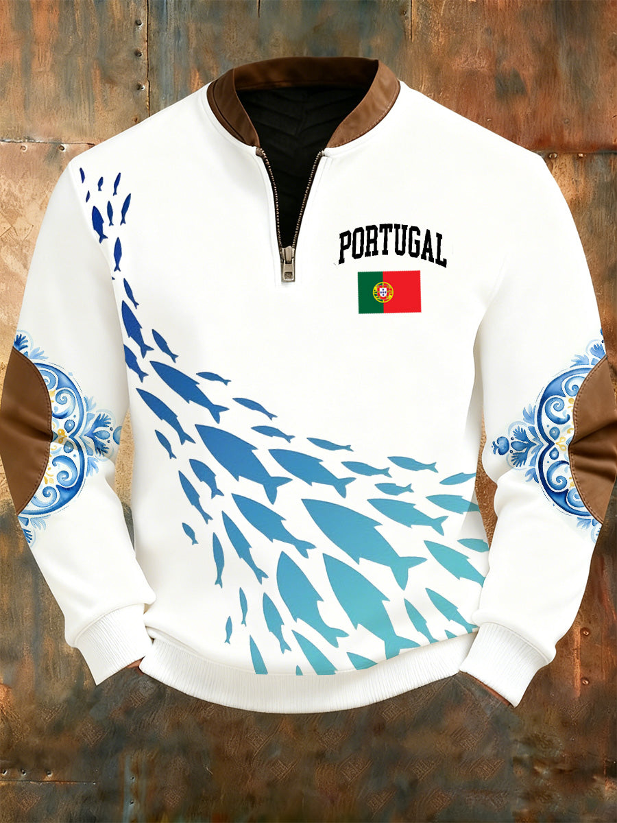 Португалска мъжка тениска Print Comfort