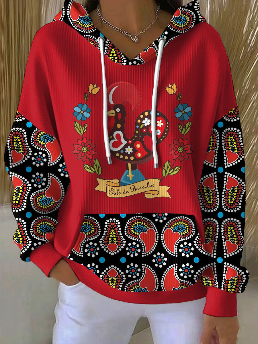 Худик с печат на португалския флаг - Жени - Арт Барселос Гало