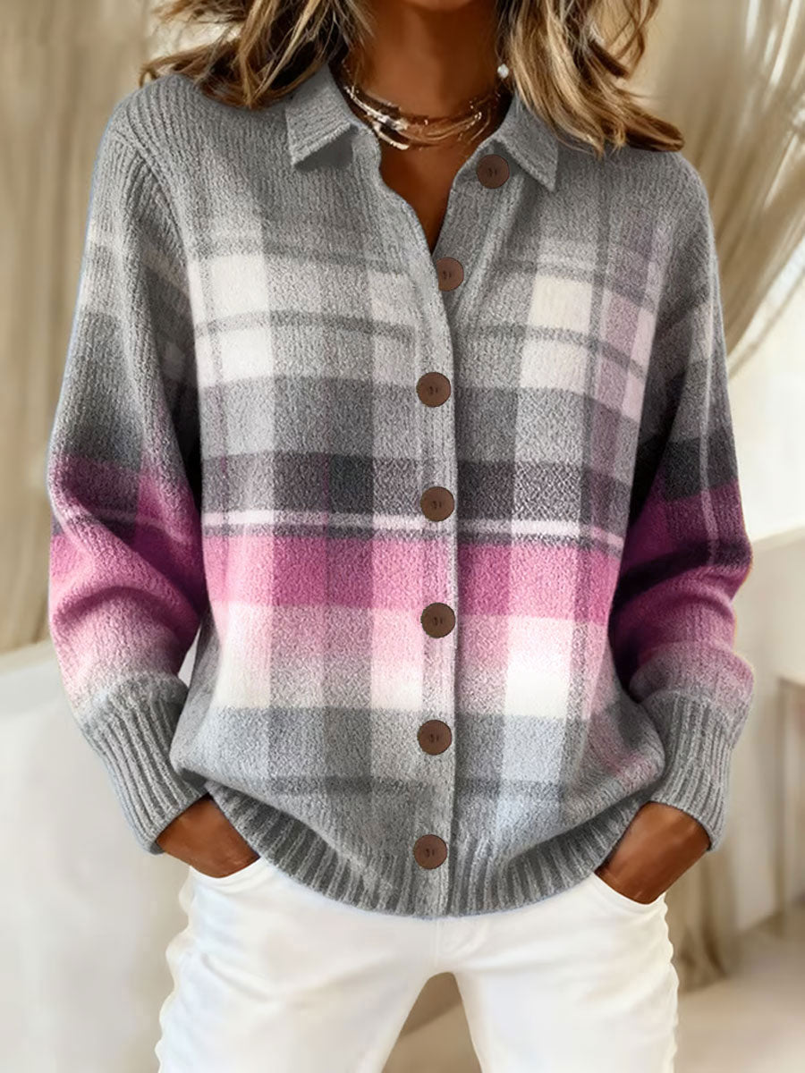 Дамски есенен печатан casual топ