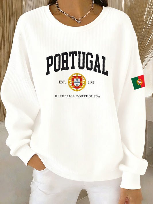 Касимола Кежуал Арт Принт Португалска Женска